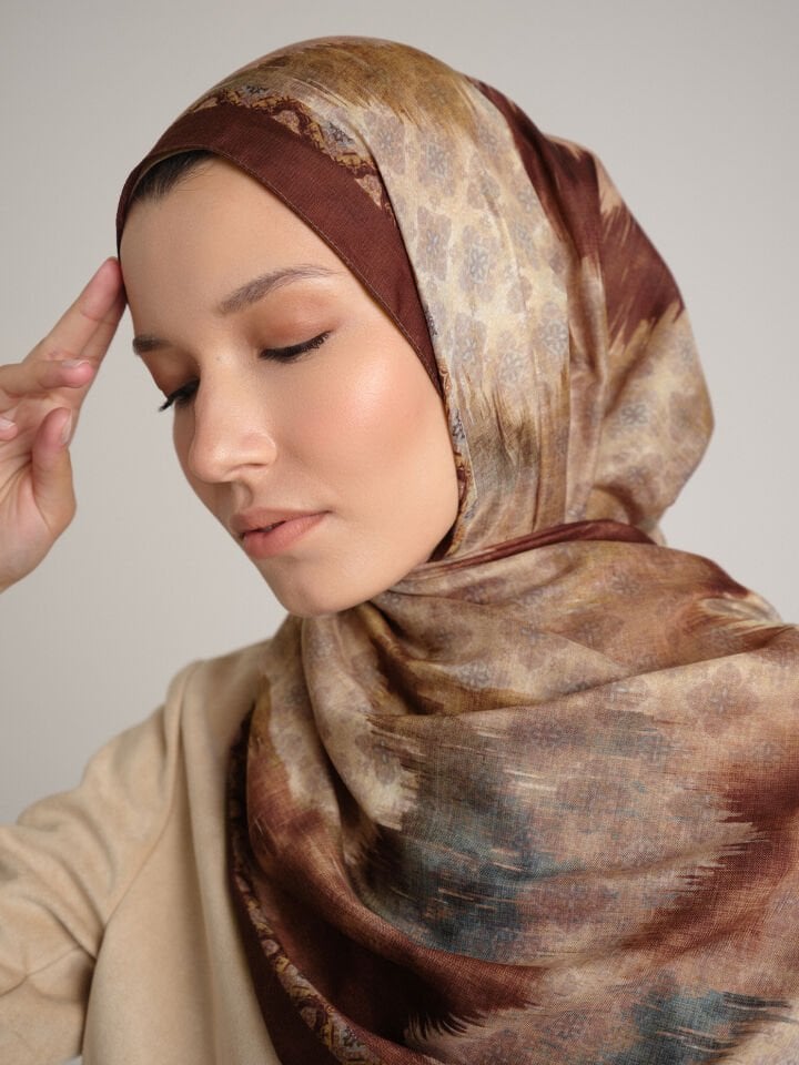 Suyolu Koleksiyonu Kum Akışı Çift Taraf Şal