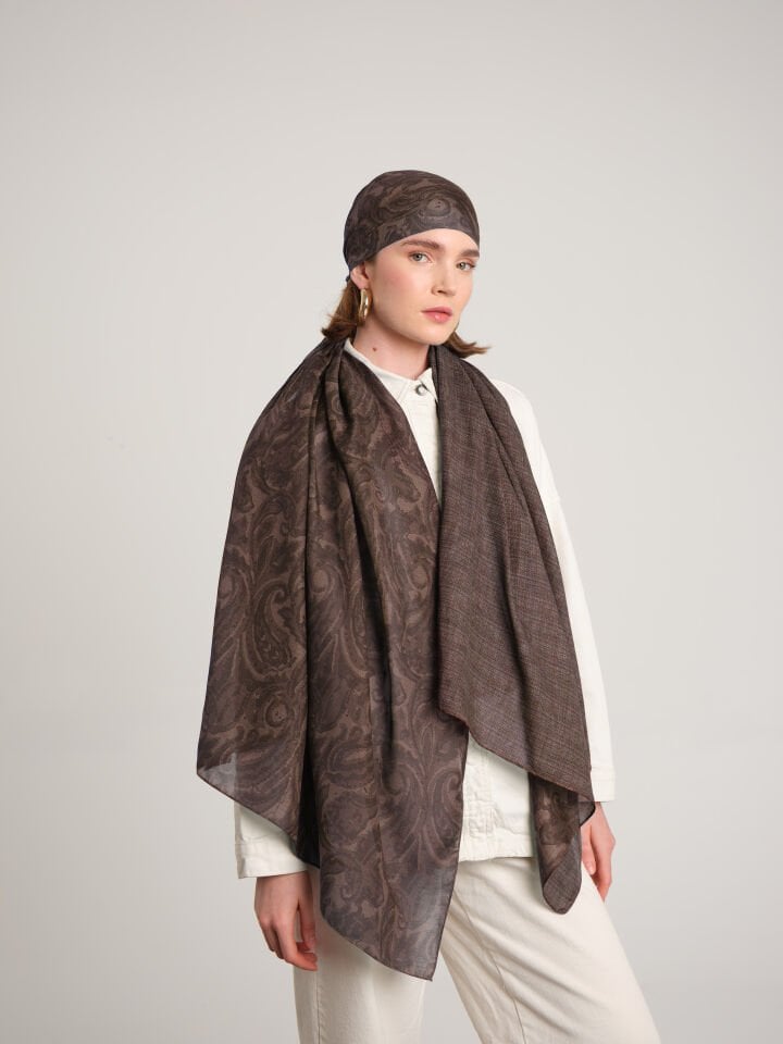 Nakkaşhâne Koleksiyonu Tîrâz Çift Taraf Şal