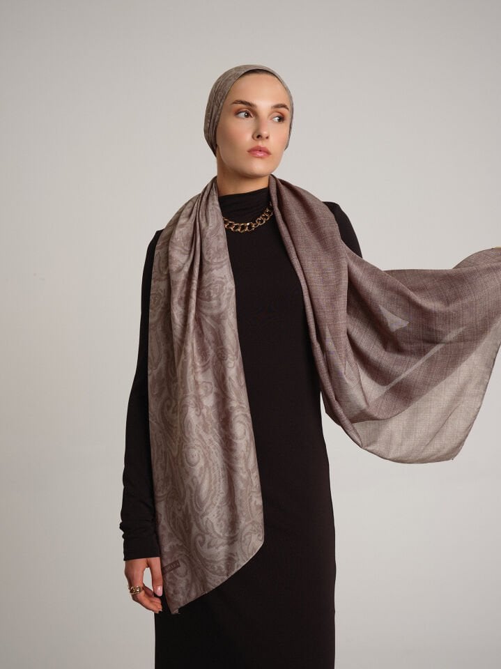 Nakkaşhâne Koleksiyonu Misk Çift Taraf Şal