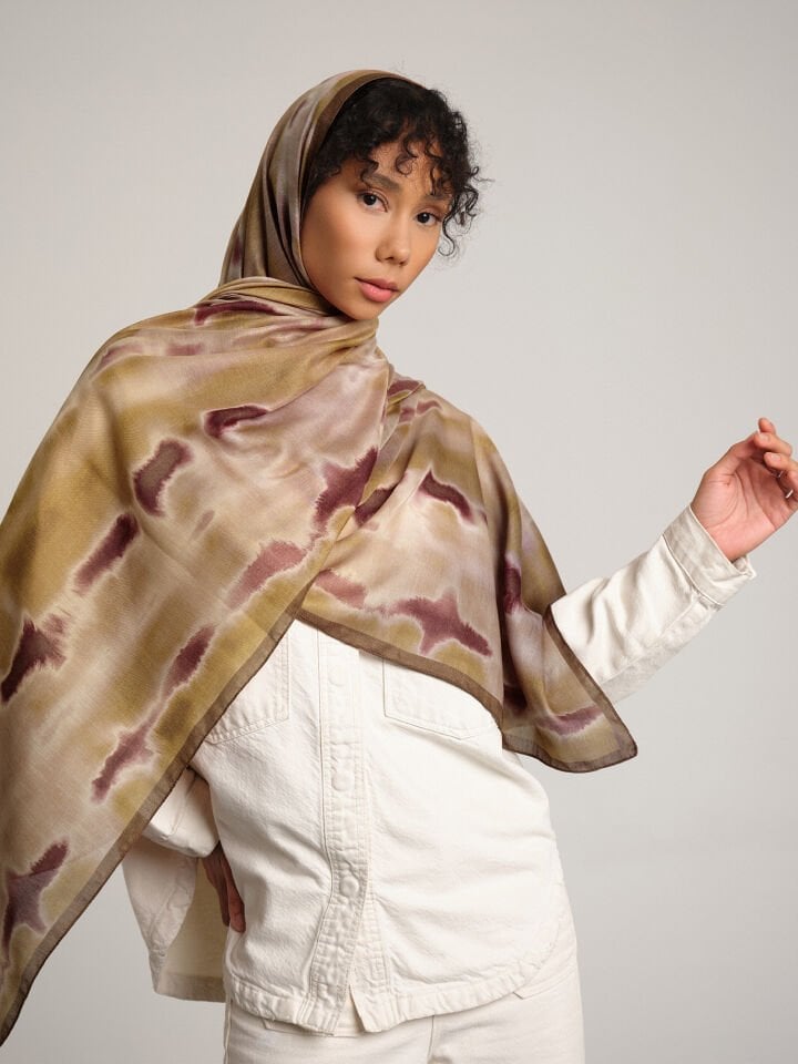 Kadim Hatlar Kolleksiyonu Başak Çift Taraf Şal