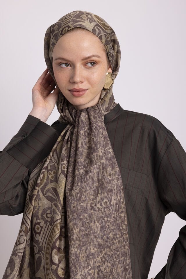 Adaçayı Koleksiyonu Mistik Hare Çift Taraf Şal