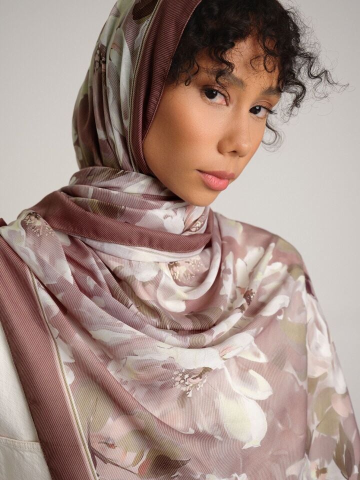 Mahperi  Koleksiyonu Pudra Oda Tek Taraf Şal