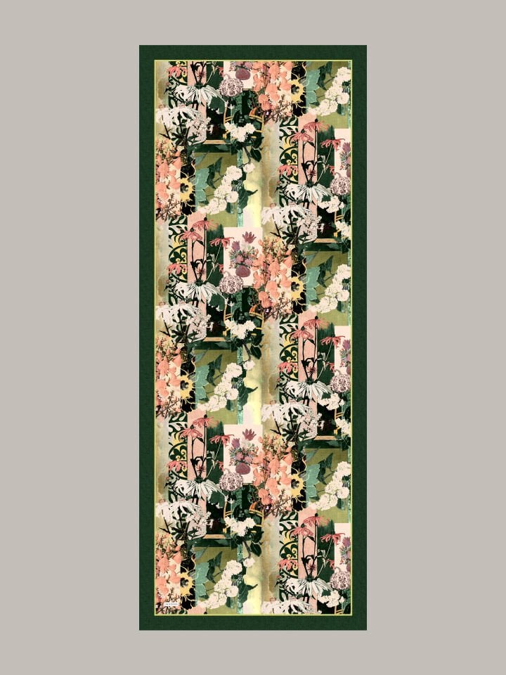 Nakkaş Avlusu Koleksiyonu Servi Gölgesi Tek Taraf Şal