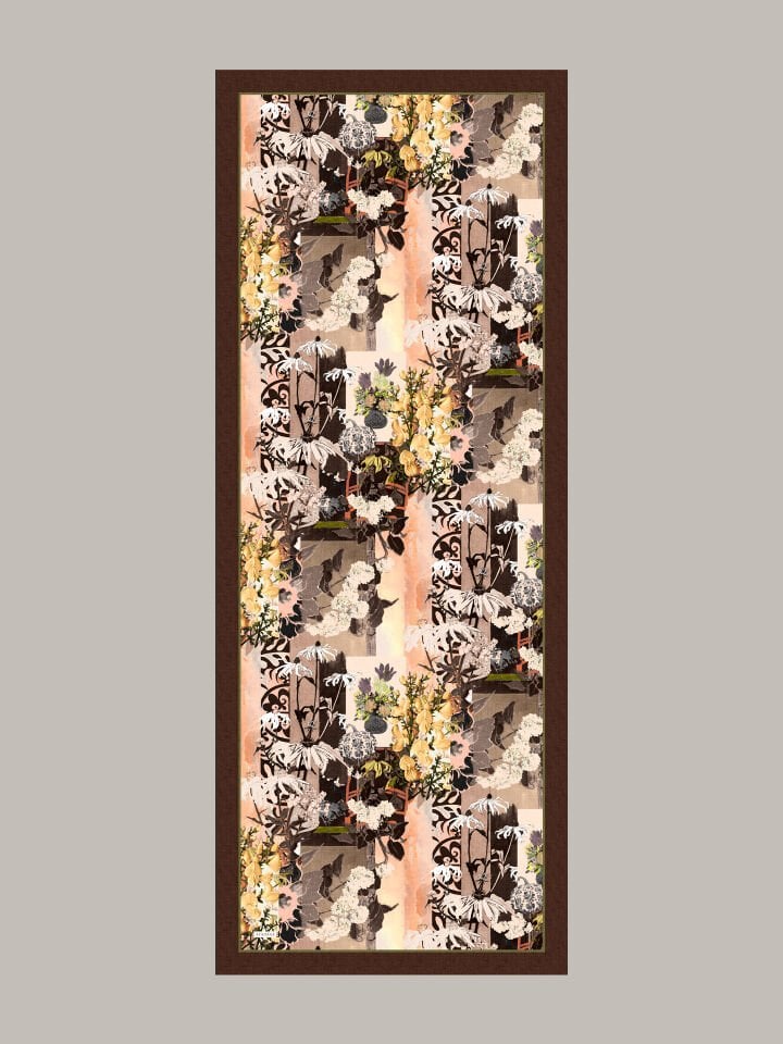 Nakkaş Avlusu Koleksiyonu Kehribar Avlu Tek Taraf Şal