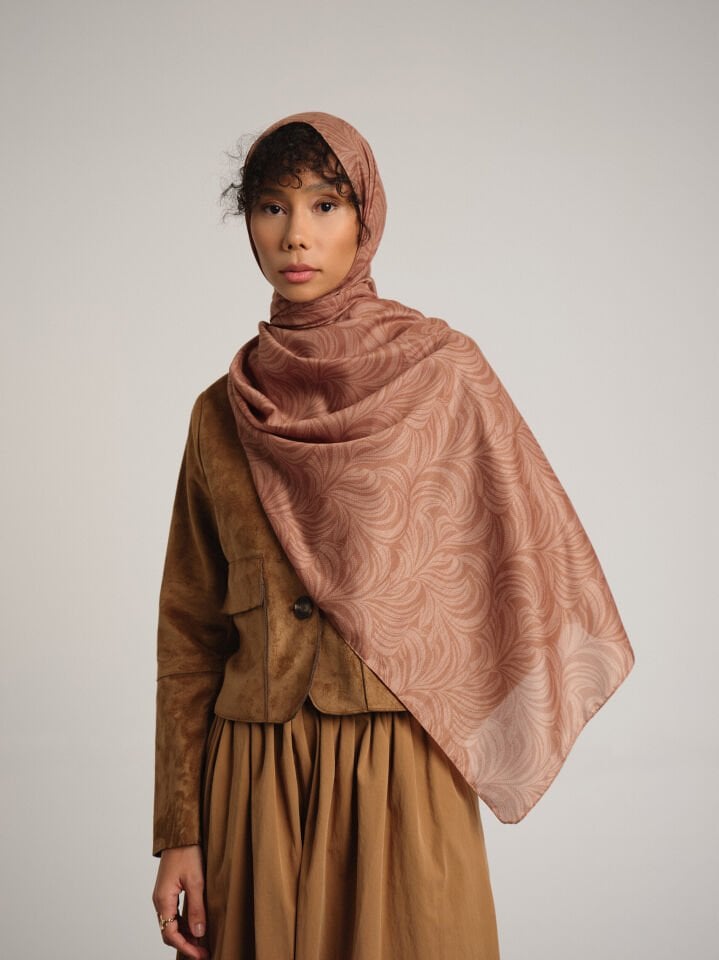 Rûmî Sema Koleksiyonu Toprak Havası Çift Taraf Şal