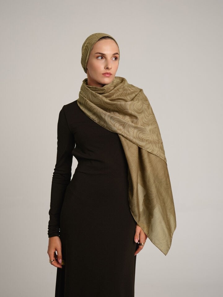 Rûmî Sema Koleksiyonu Güneş Yansıması Çift Taraf Şal