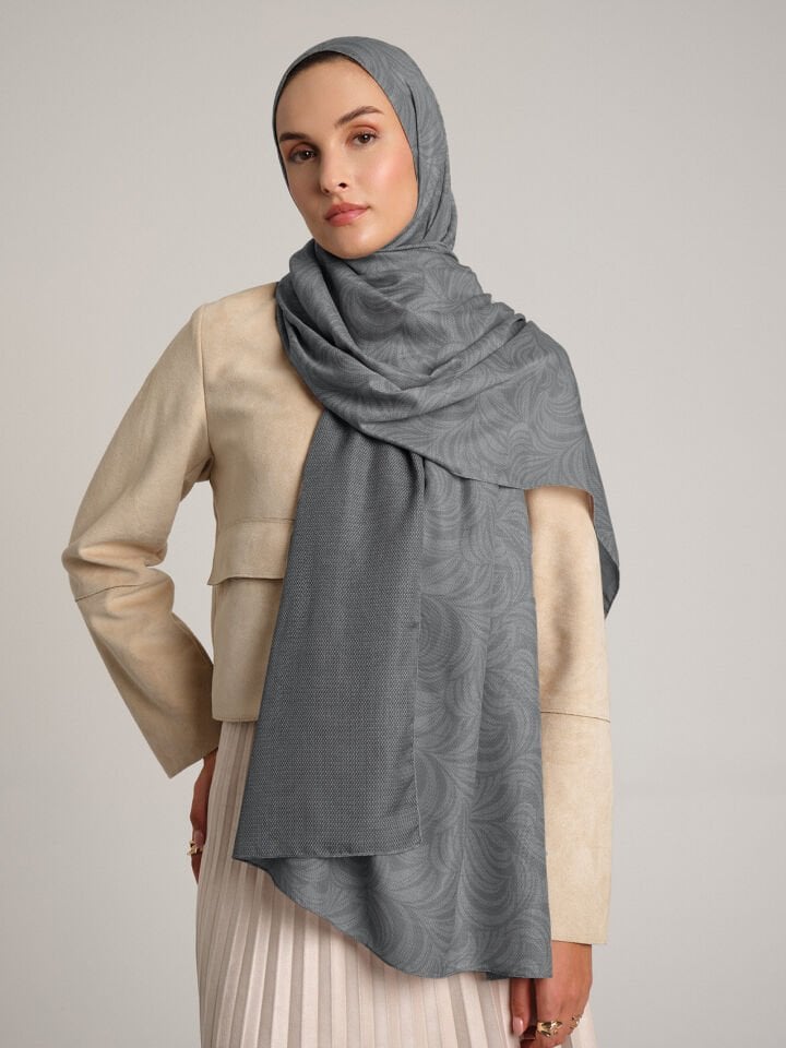 Rûmî Sema Koleksiyonu Derin Gölge Çift Taraf Şal