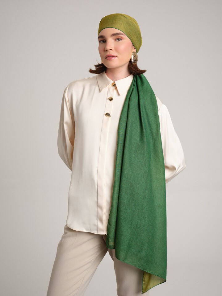 Nazenin Koleksiyonu Tılsım Çift Taraf Şal