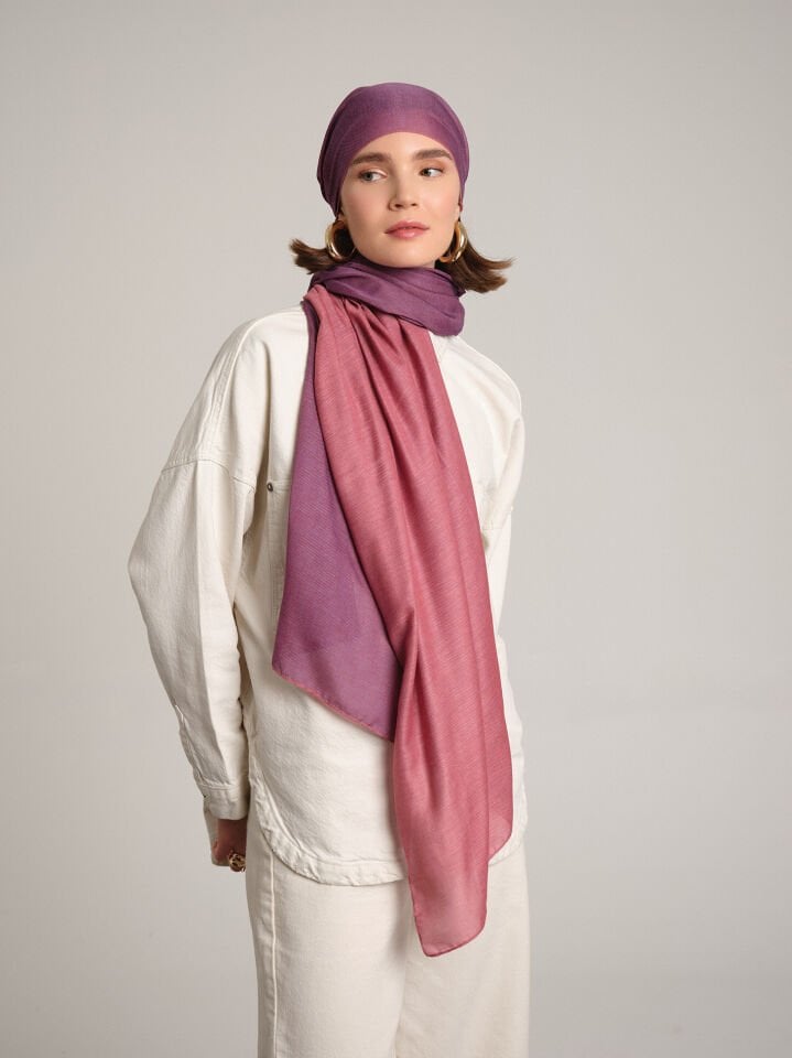 Nazenin Koleksiyonu Harem Çift Taraf Şal