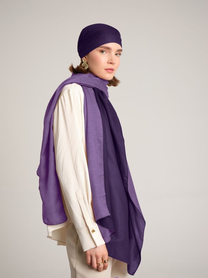 Nazenin Koleksiyonu Efsunlu Gece Çift Taraf Şal