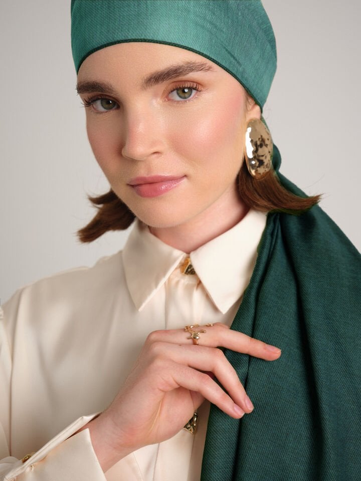 Nazenin Koleksiyonu Cevher Çift Taraf Şal