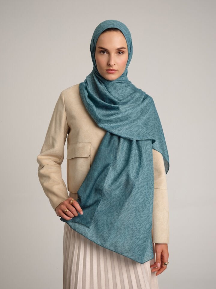 Buğu Koleksiyonu Buz Rüyası Çift Taraf Şal