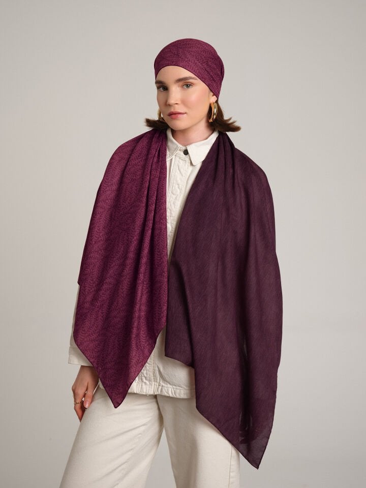 Buğu Koleksiyonu Akşam Sükûtu Çift Taraf Şal