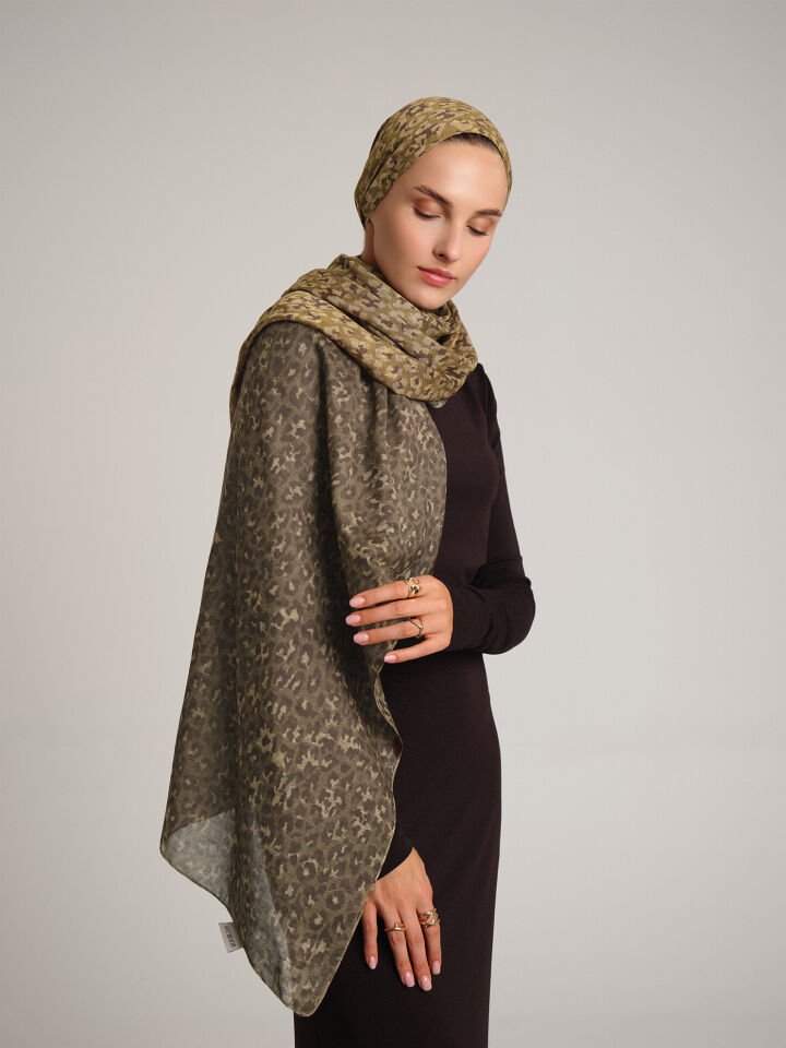 Peleng Koleksiyonu Keçe Taba Çift Taraf Şal