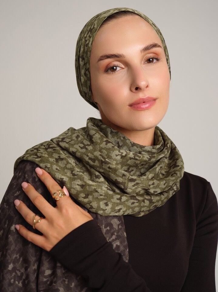 Peleng Koleksiyonu Boz Toprak Çift Taraf Şal