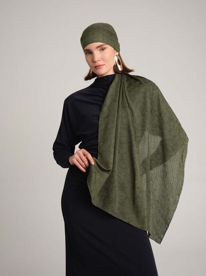 Zeytin Gölgesi Çift Taraf Şal